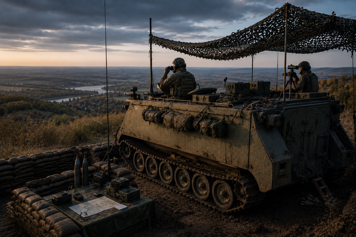 M113 в роли передового наблюдательного пункта: опыт артиллерийских подразделений